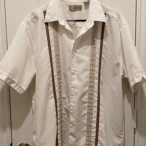 Men's Cubavera Dress Shirt Size L